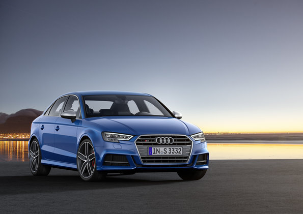 Blue 2016 Audi S3